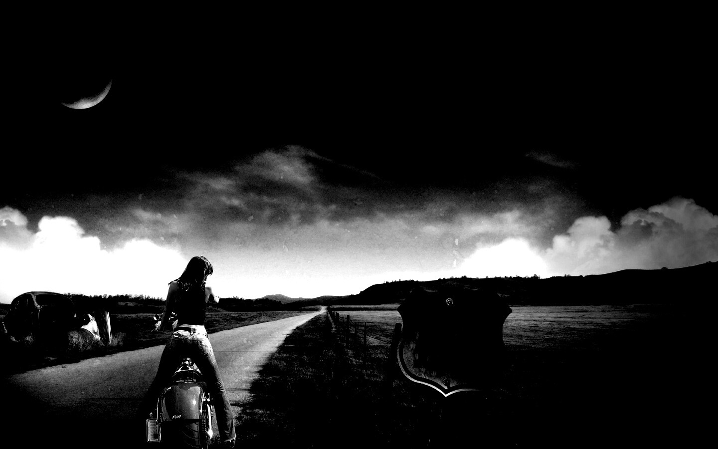 Путешествие на мотоцикле обои