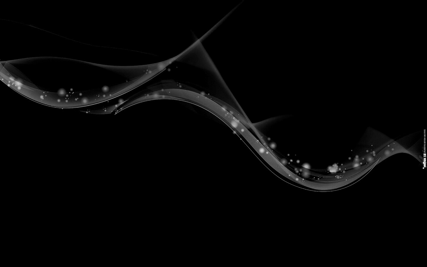 Синяя абстрактная волна обои