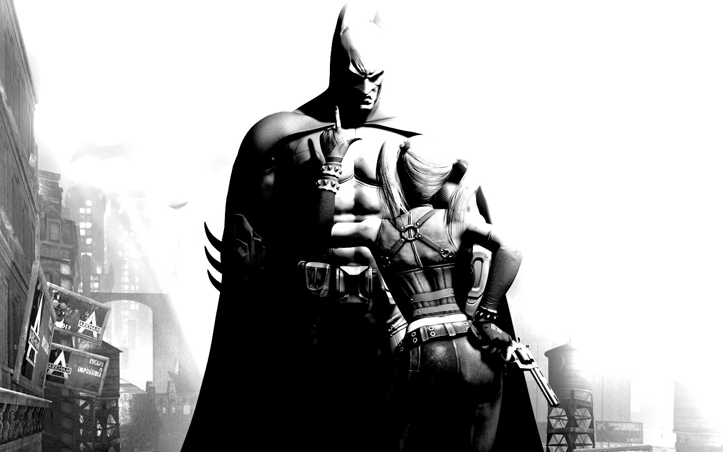 Бэтман и Харли Куин обои