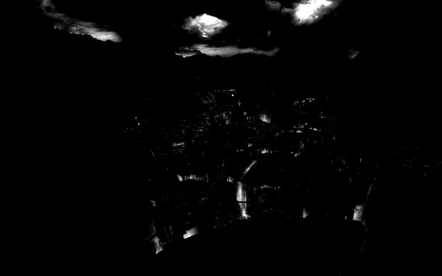 Таинственный город обои