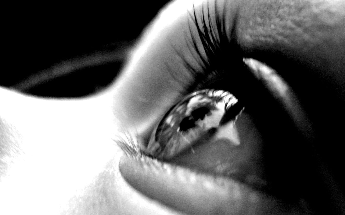 Ясный взгляд младенца обои