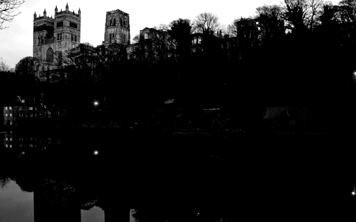 Даремский замок весной обои