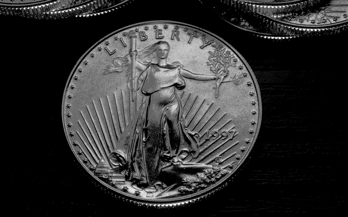 Монета США обои