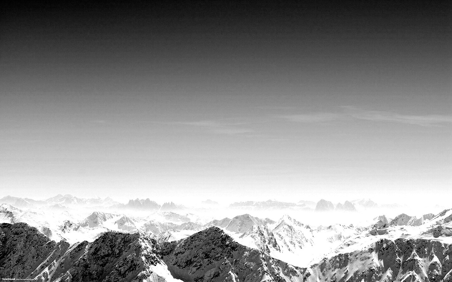 Горные вершины обои