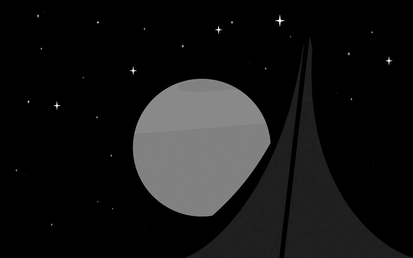 Полная луна обои