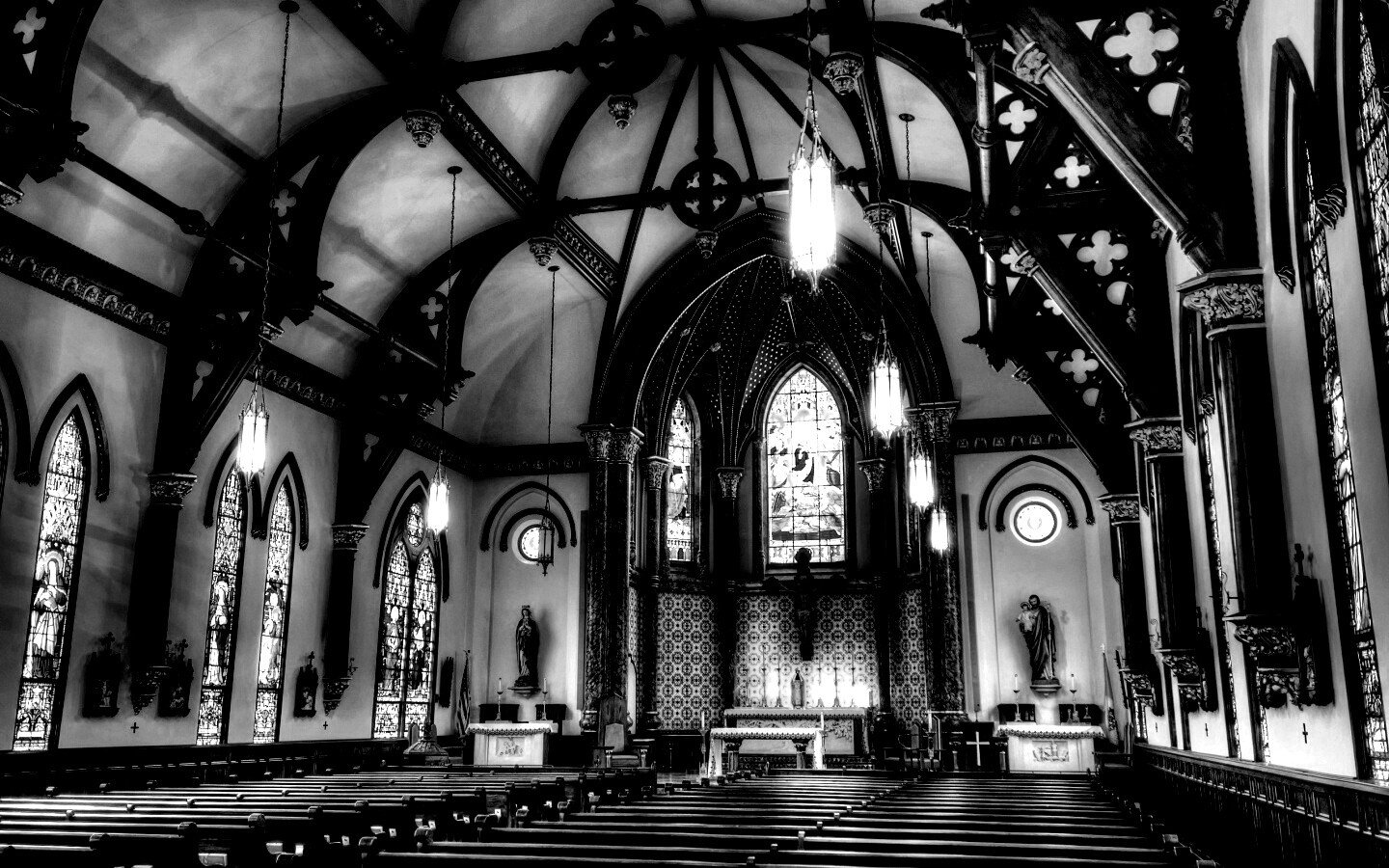 Внутреннее убранство собора обои