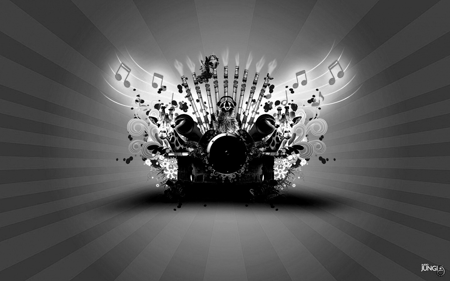 Музыка джунглей обои
