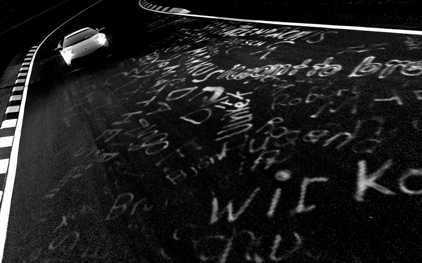 Lamborghini на треке в Grand Turismo 5 обои