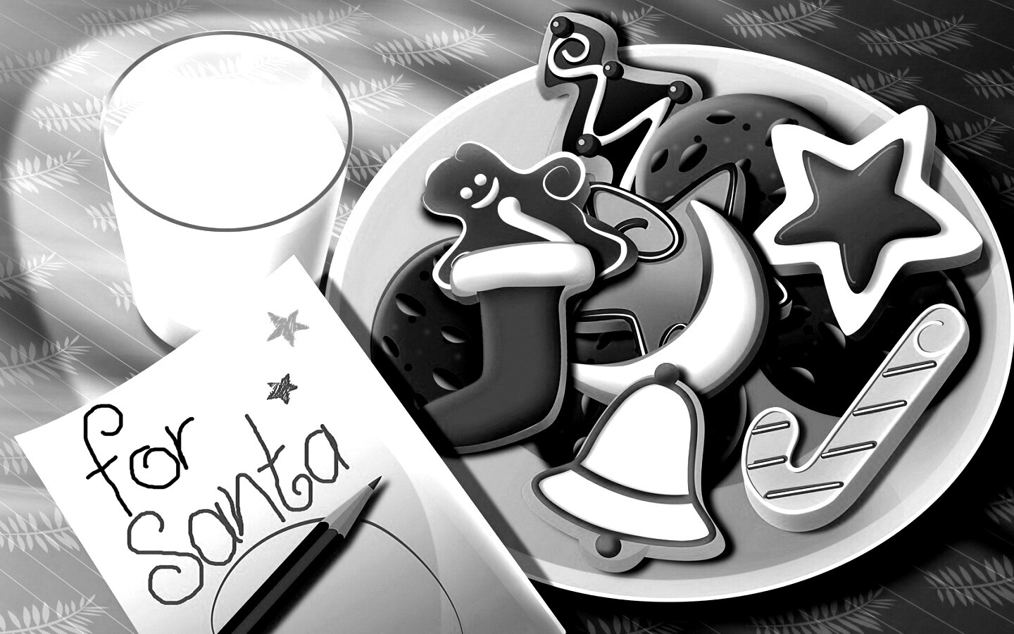 Сладости для санты обои