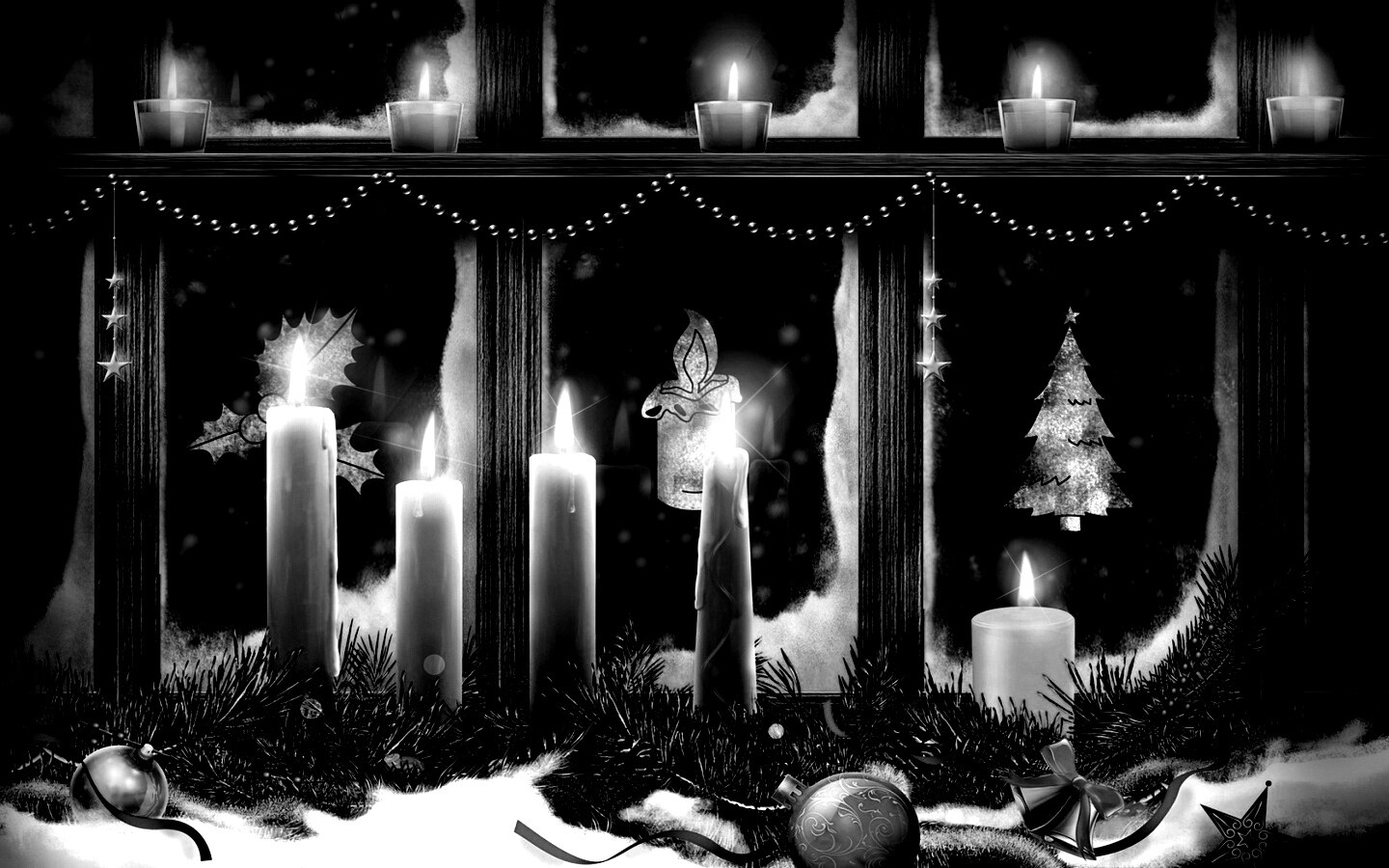 Новогоднее настроение обои