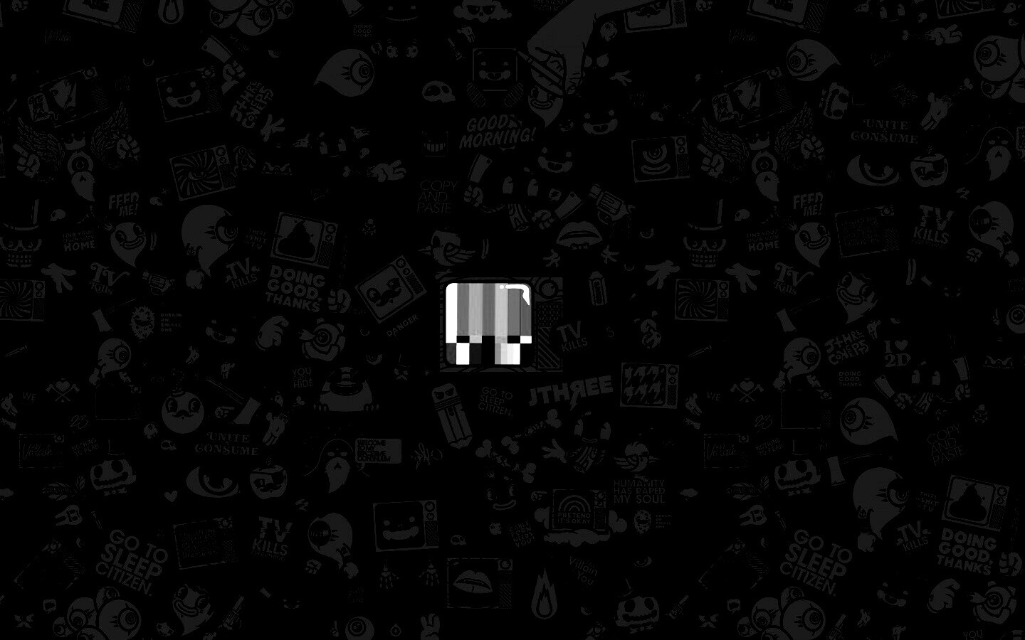 Телевидение убивает всё! обои