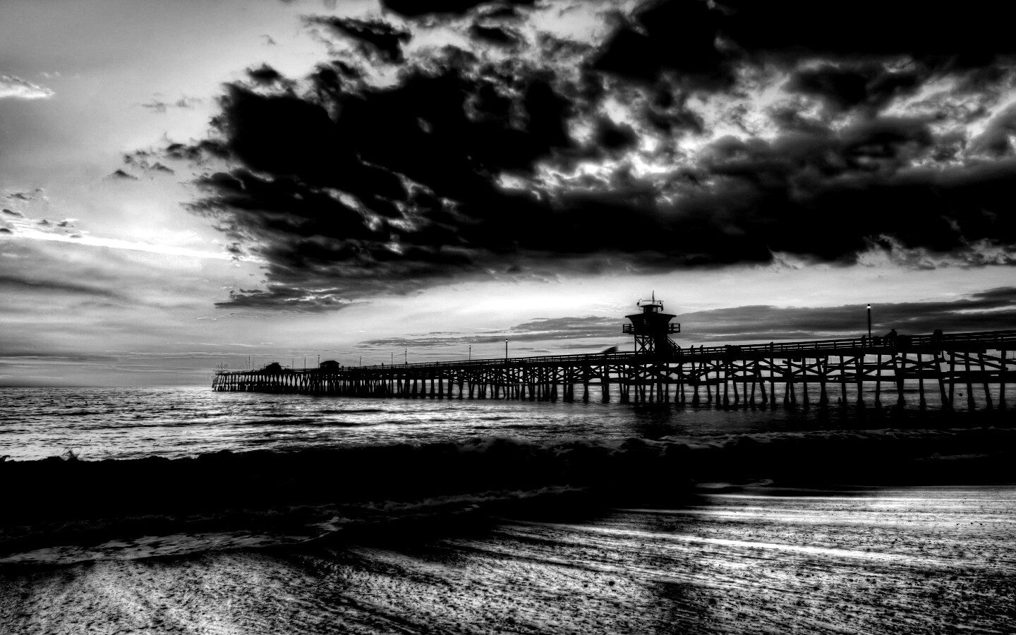 Морской прилив обои