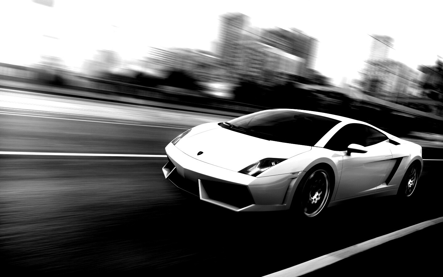Серый Ламборджини обои