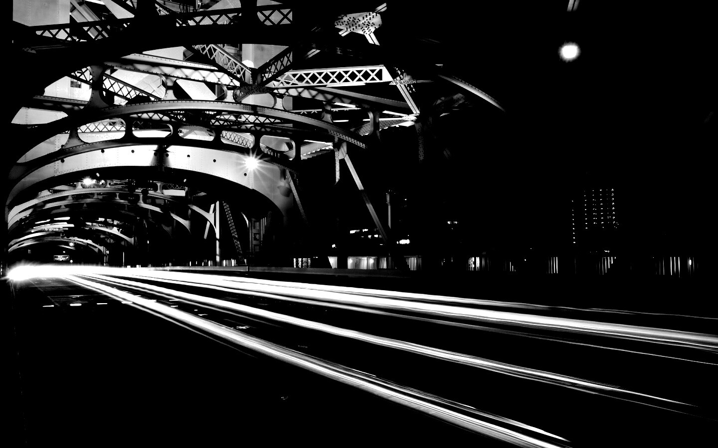 Городской мост в Сакраменто обои