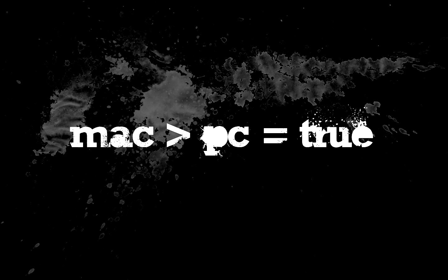 Mac лучше Pc обои
