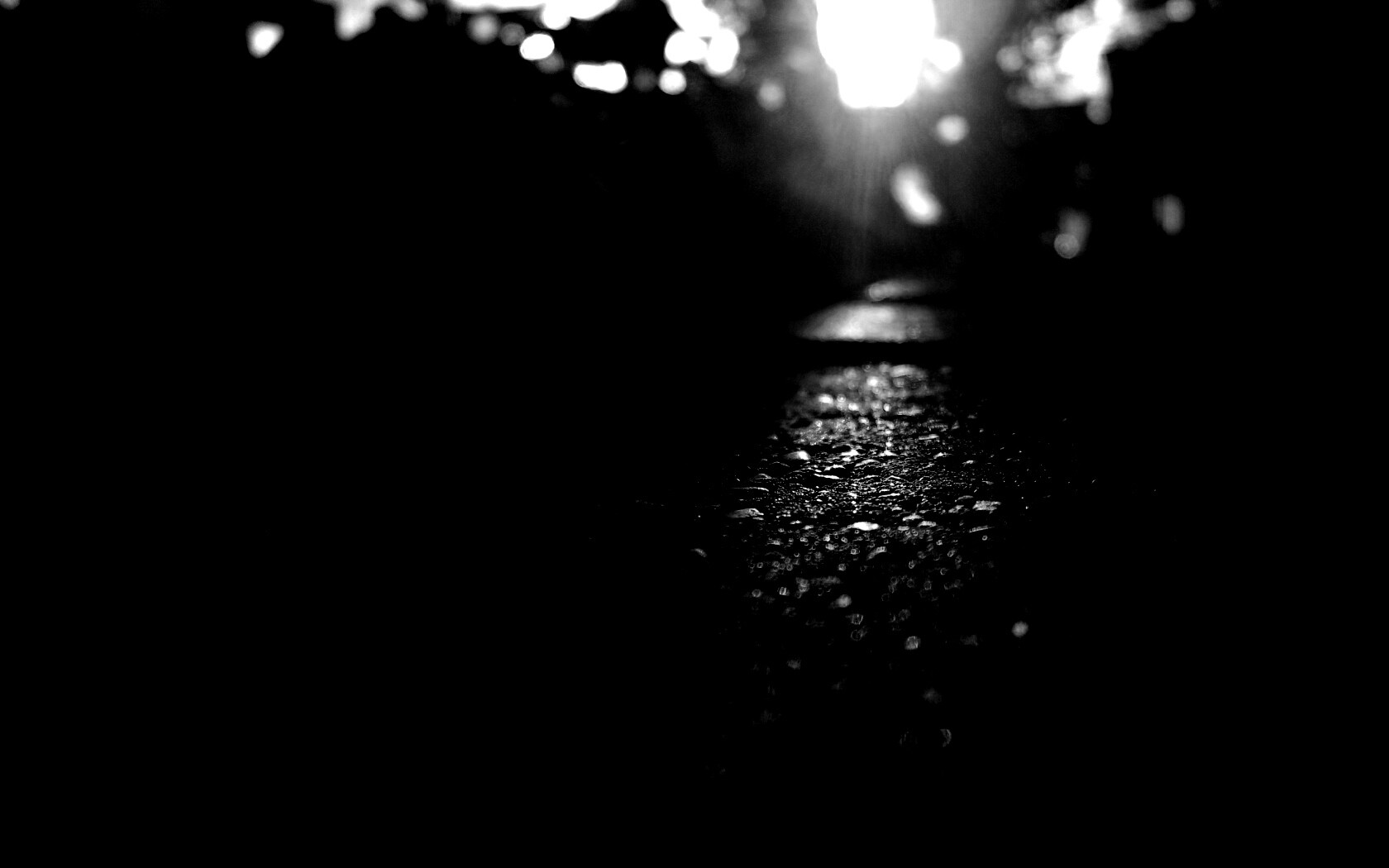 Макро радуга на камне обои