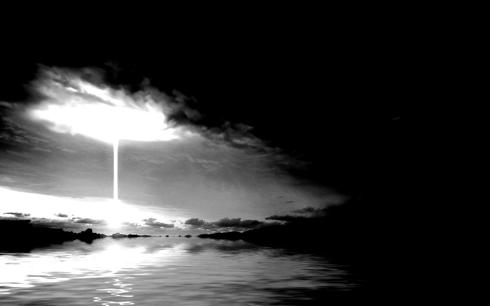 Луч с неба обои