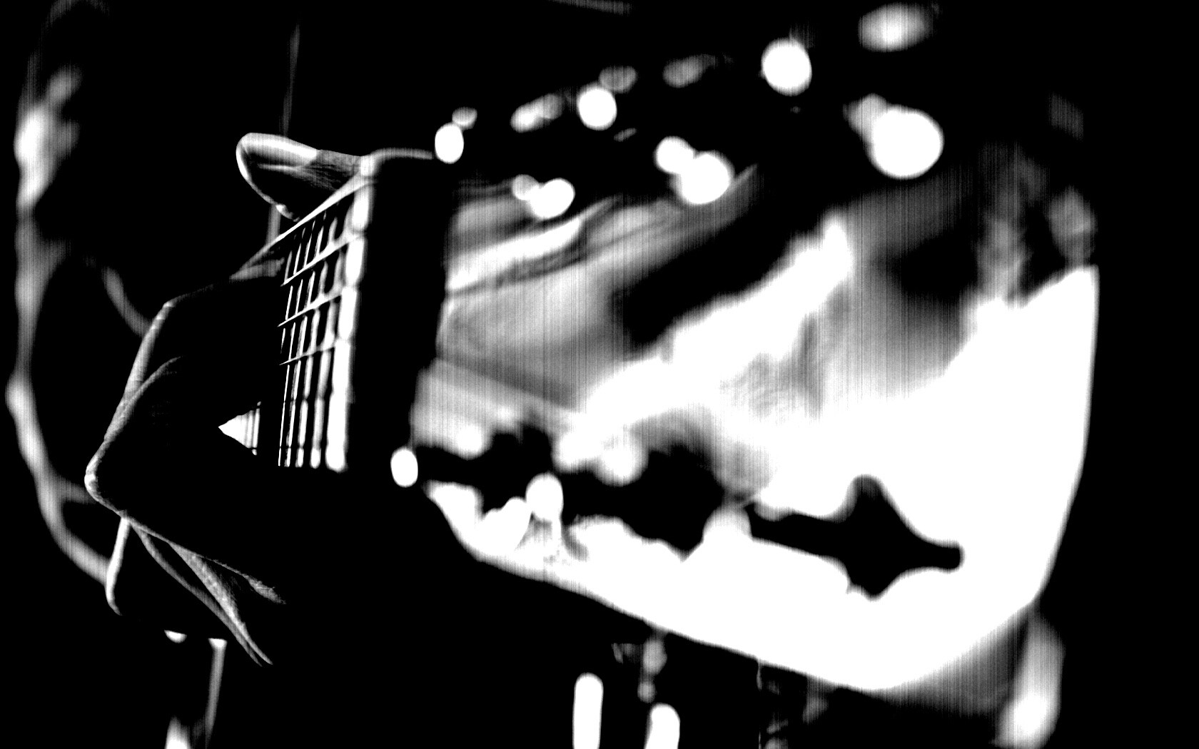 Игра на гитаре обои