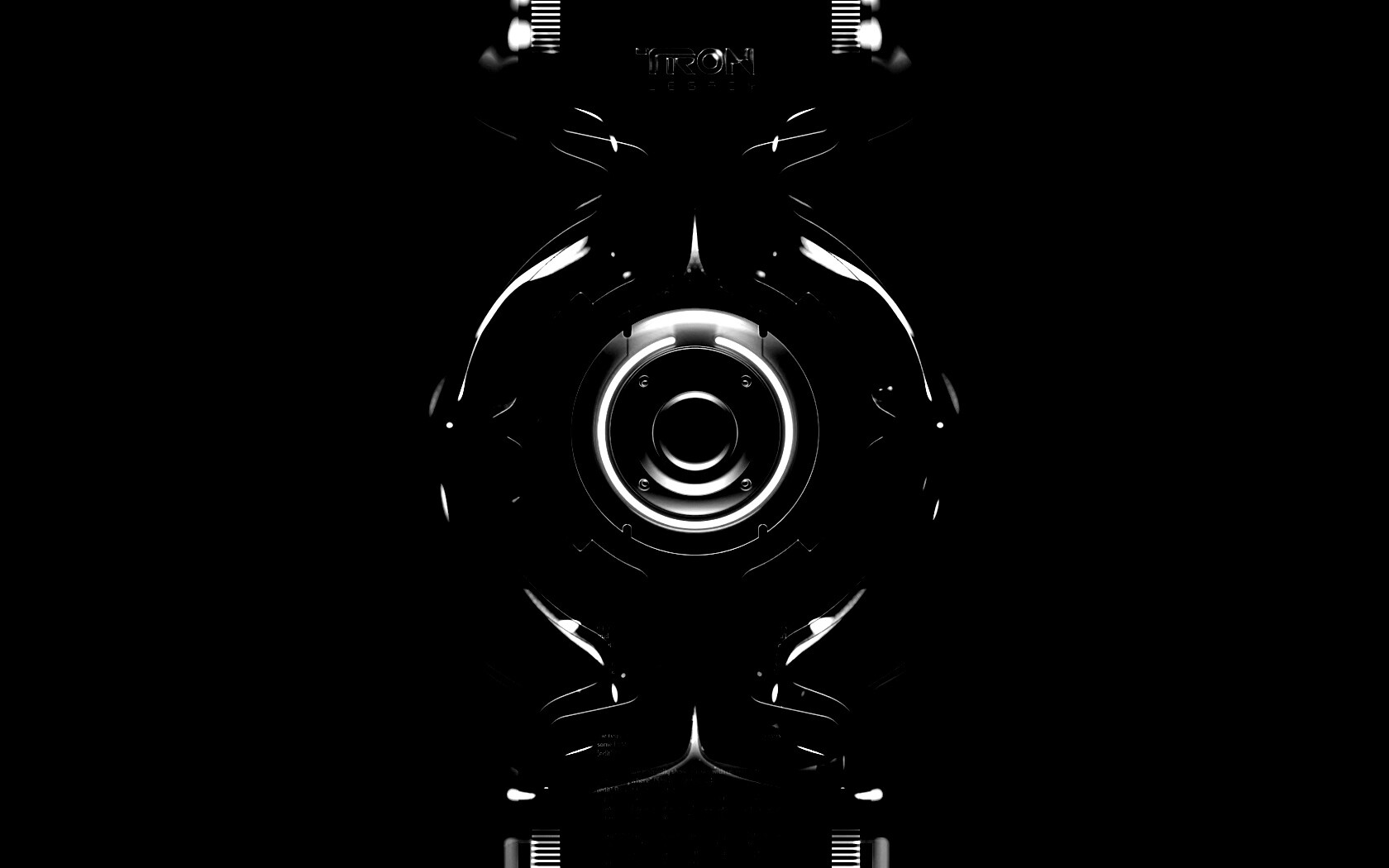 Tron Data Amber обои