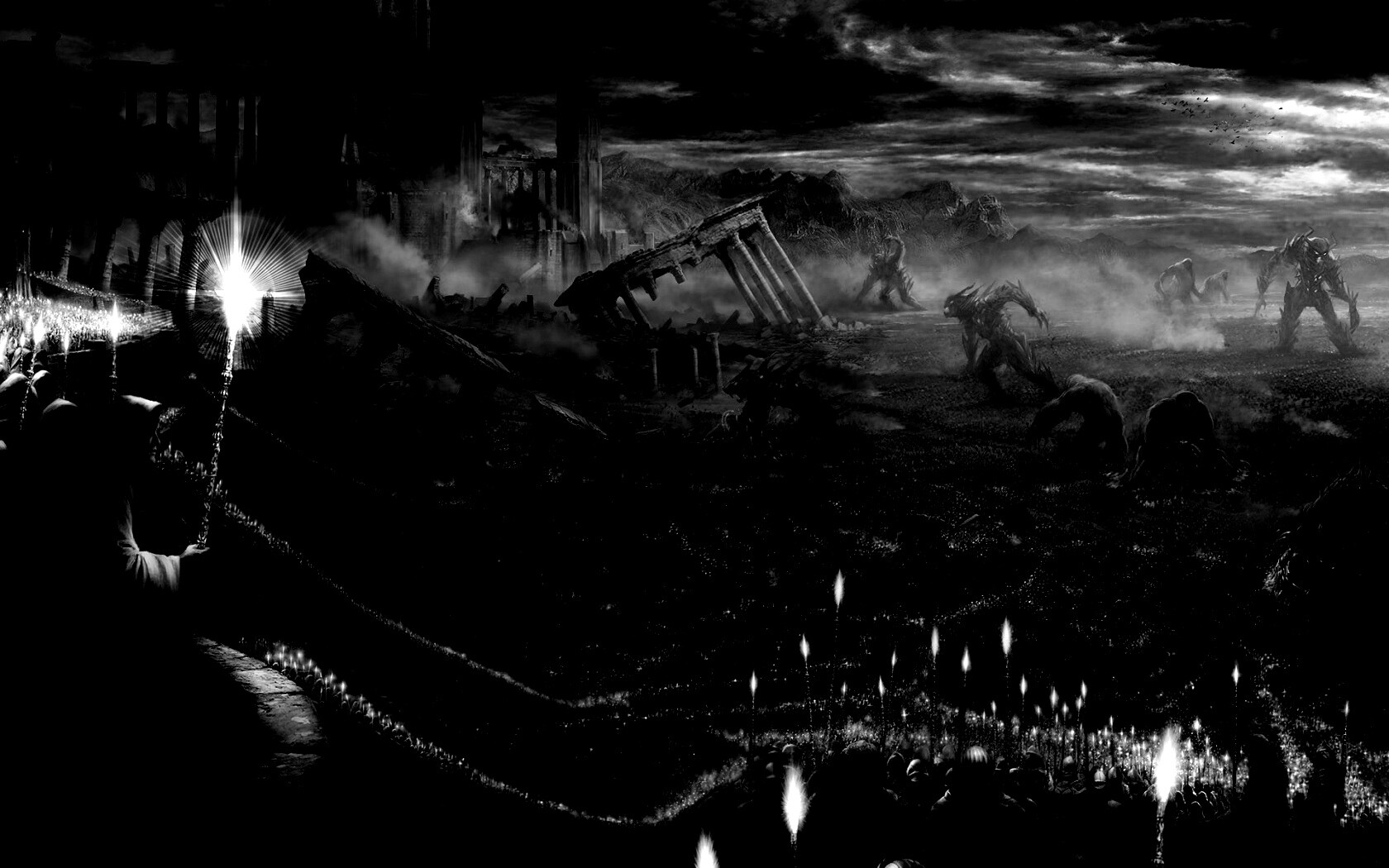 Добро против зла обои