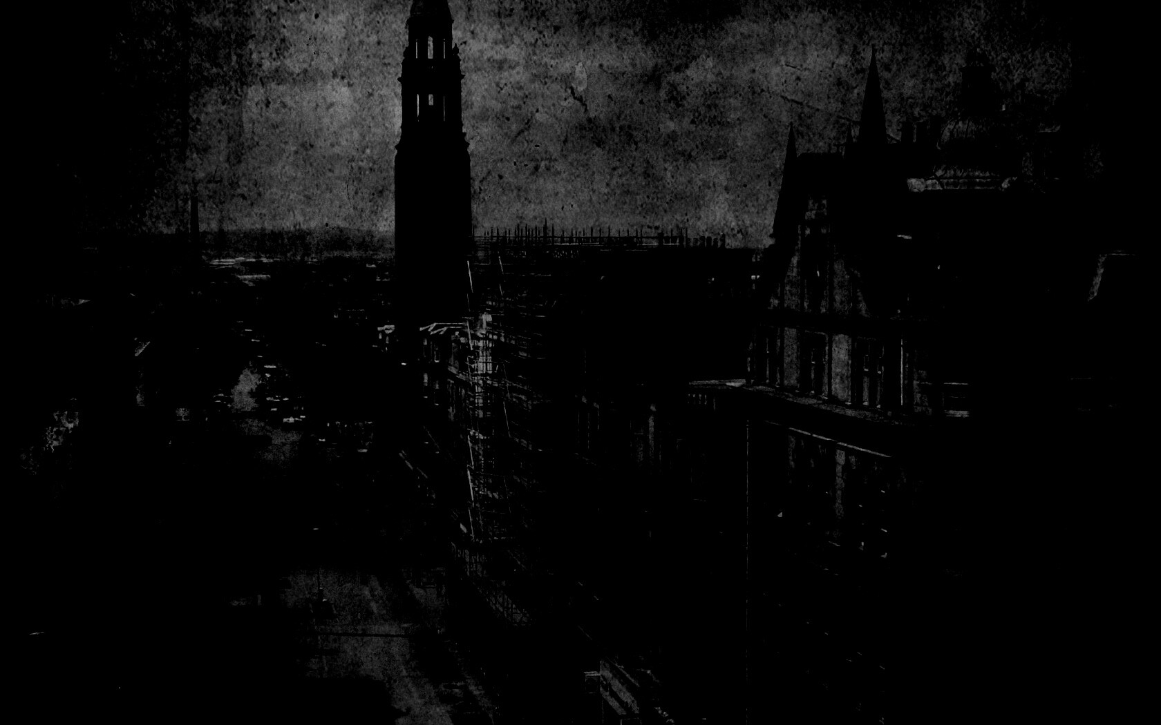 Старинное фото города обои