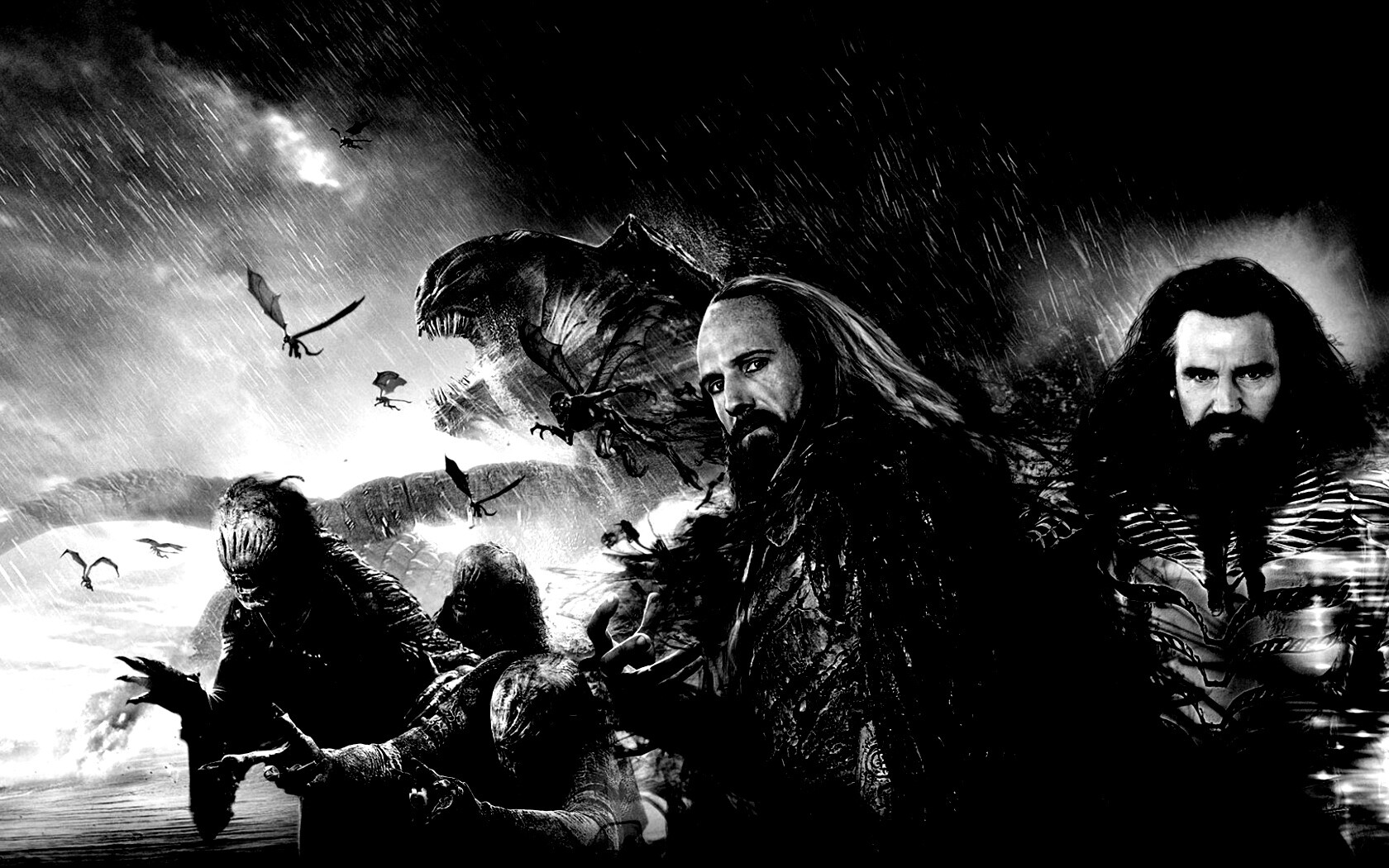 Зевс и Аид из фильма Битва Титанов обои