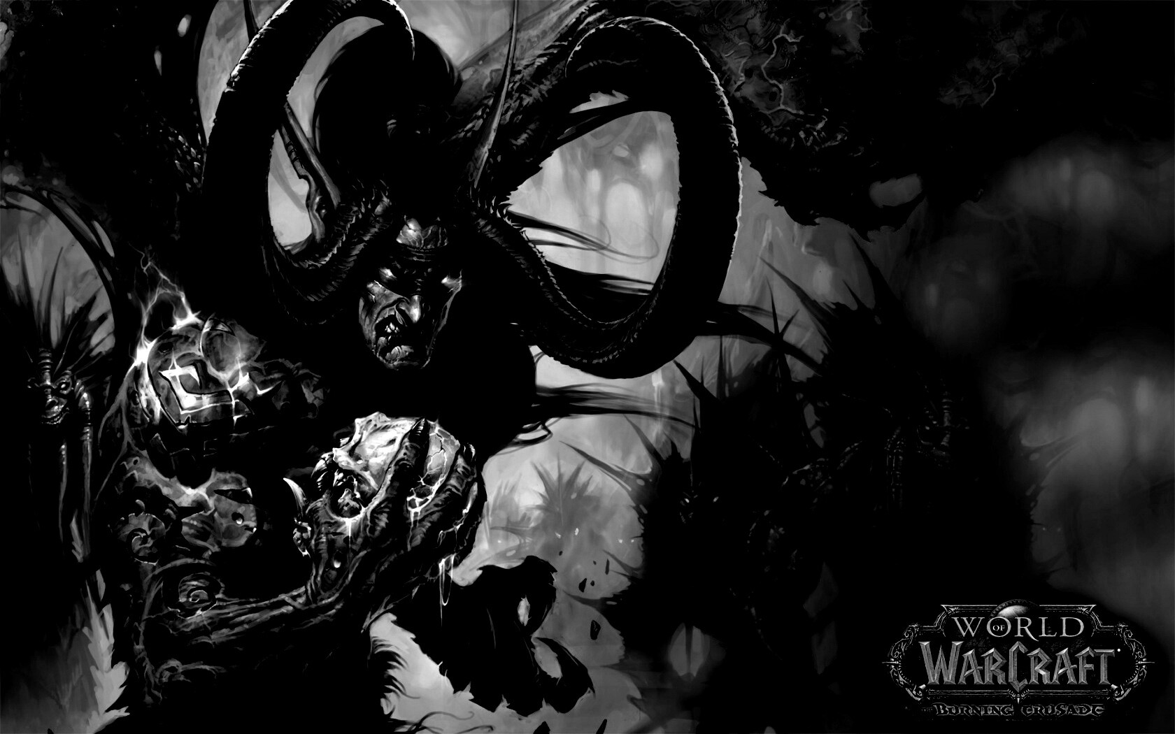 Иллидан из WoW BC обои