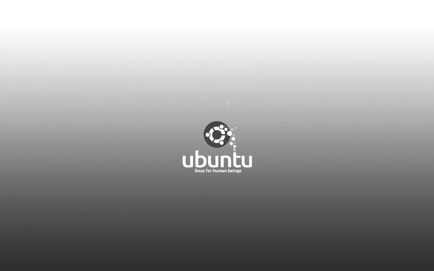 Логотип Ubuntu обои