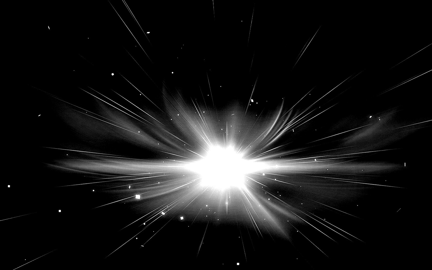 Летящий на тебя свет обои