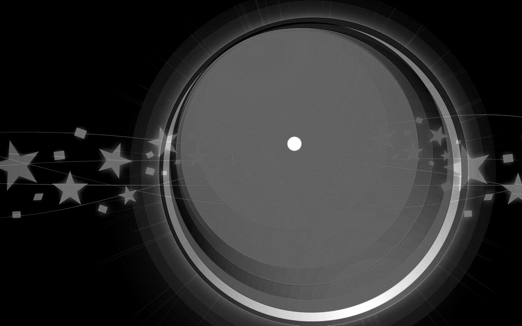 Большой красно-желтый круг обои