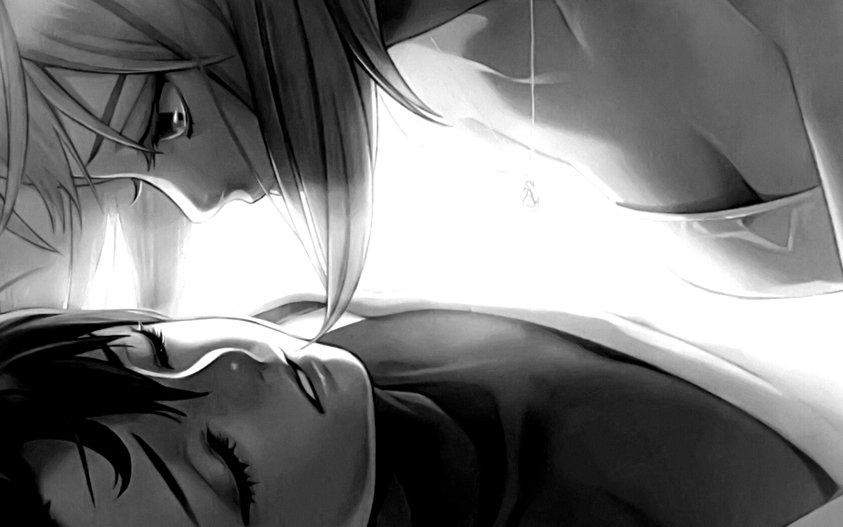 За секунду до поцелуя обои