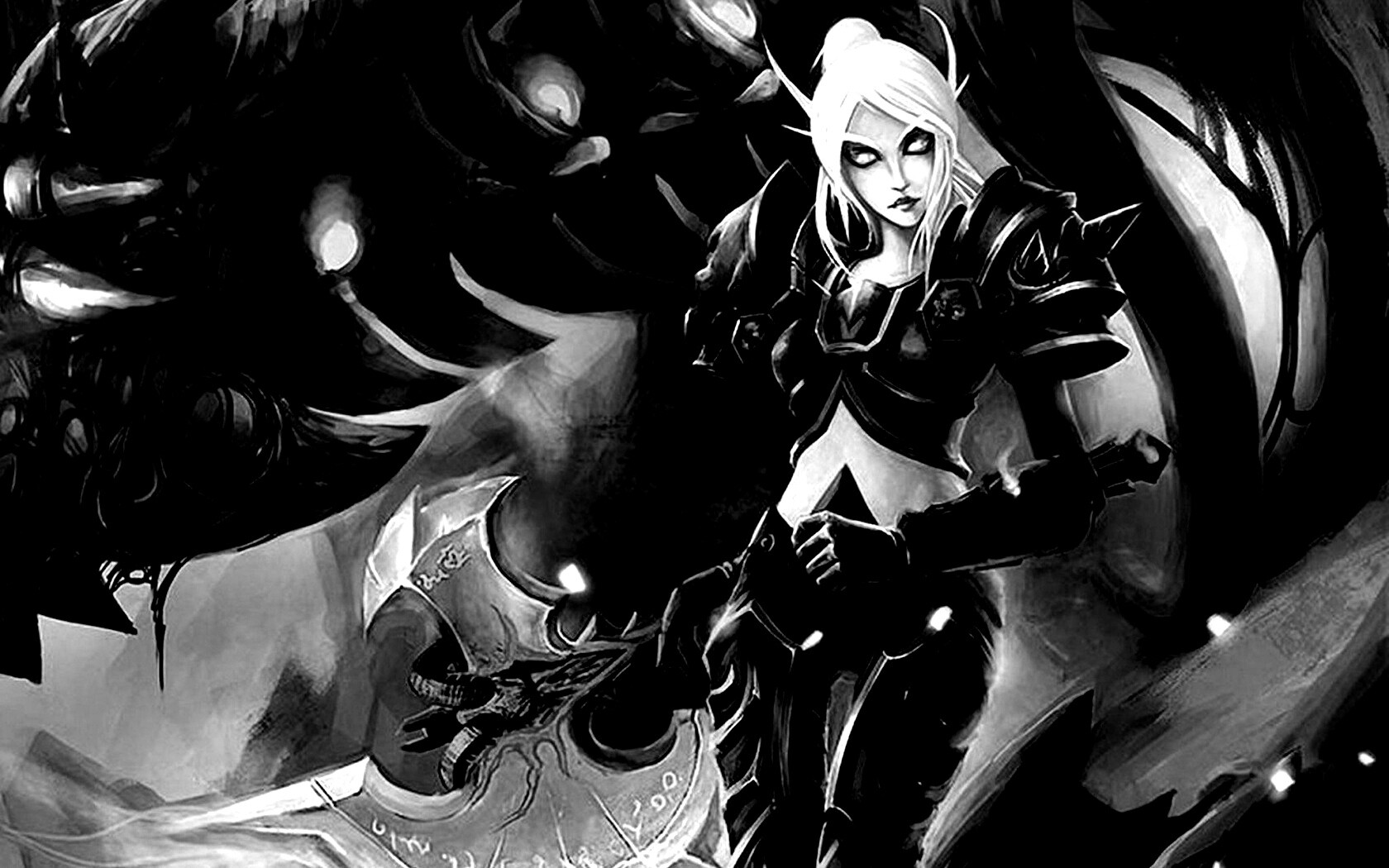 Героиня MMORPG обои