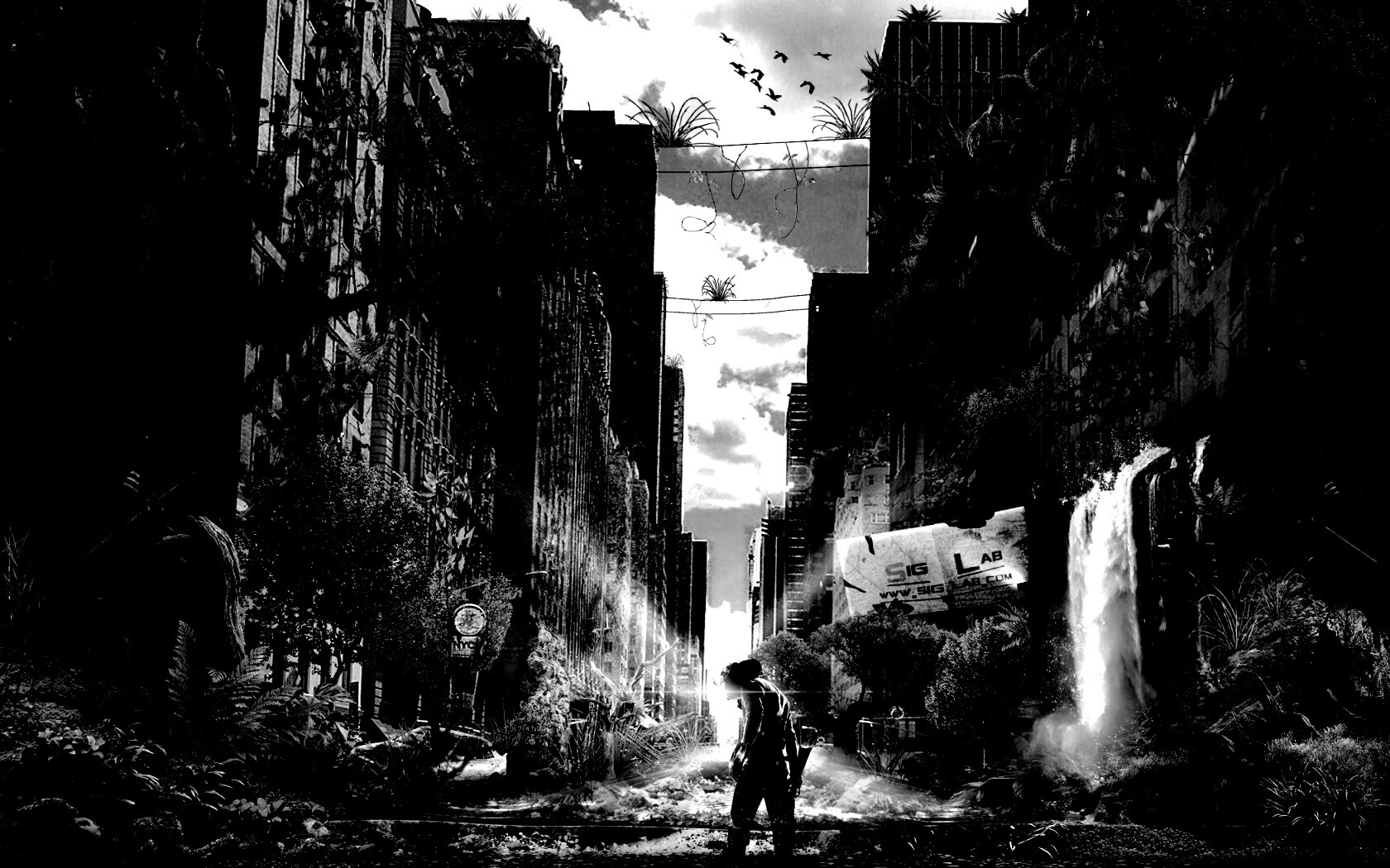 Постапокалиптический мир обои