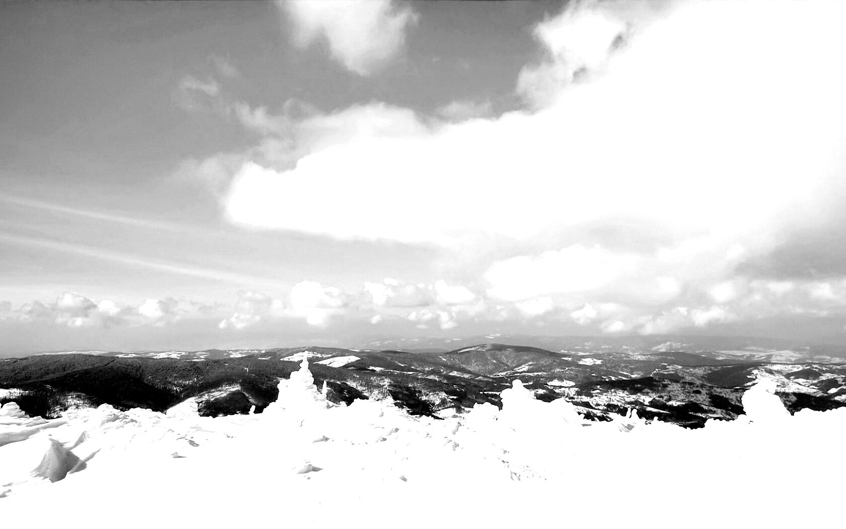 Горная вершина обои