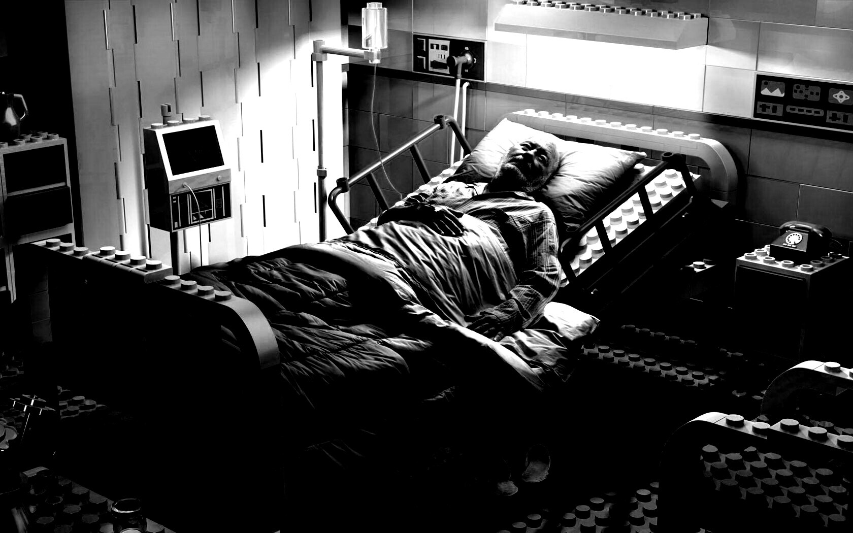 Лего больница обои