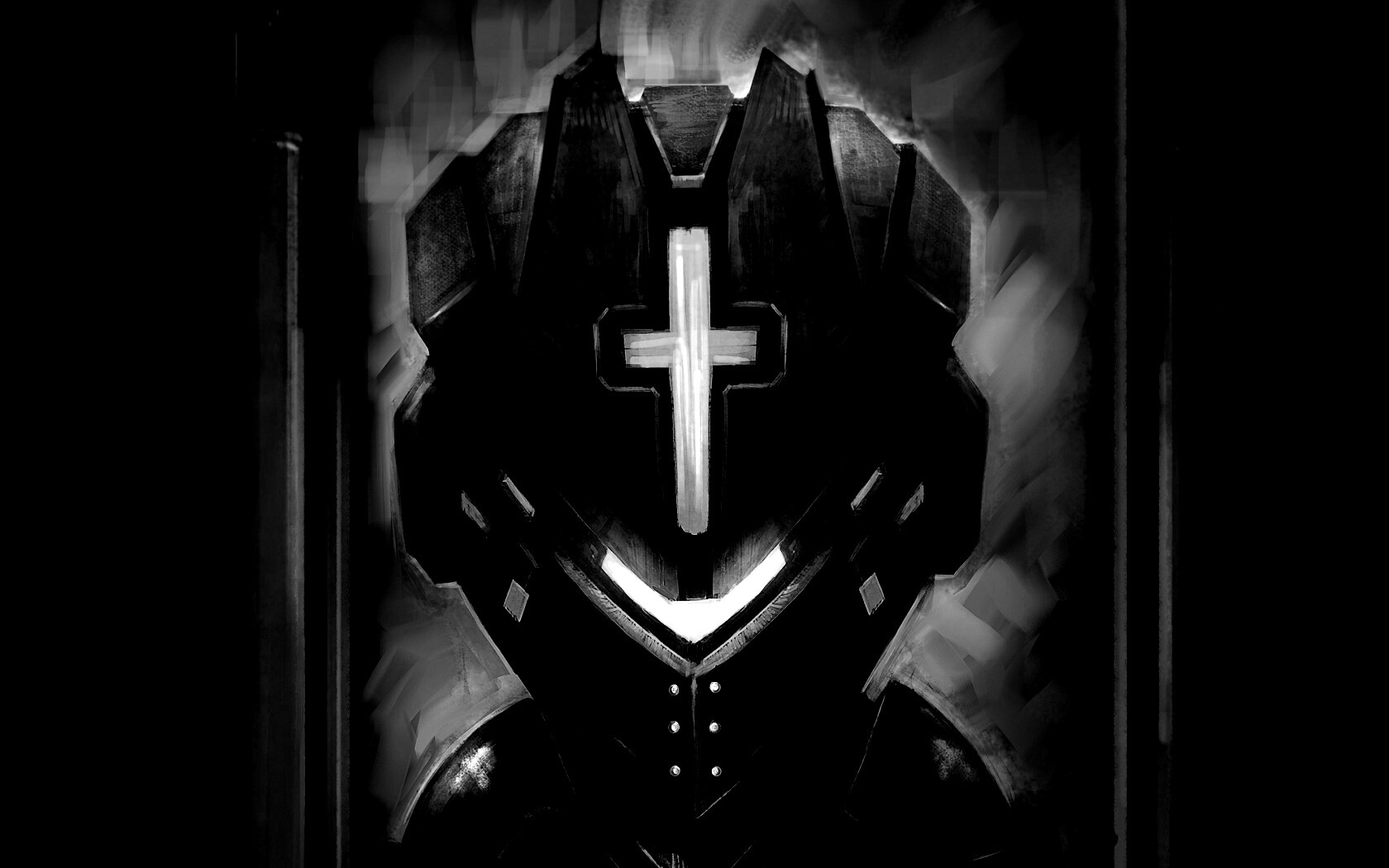 Рыцарь в стиле Dead Space обои
