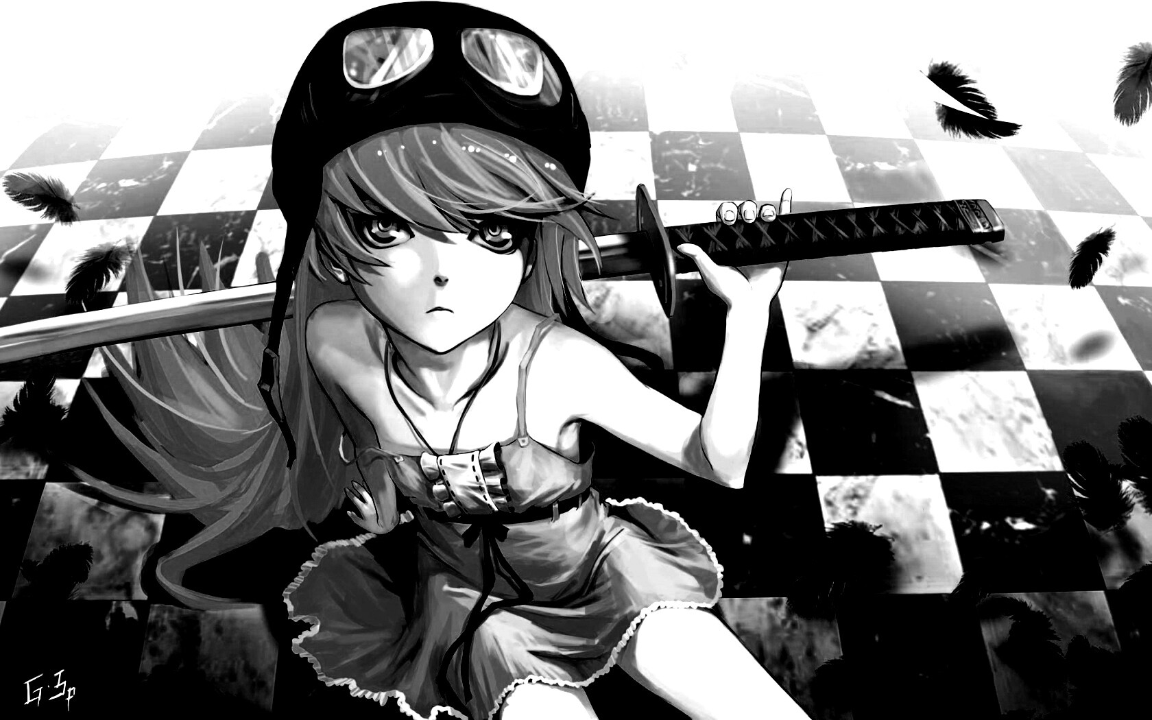 Полувампир из Bakemonogatari обои