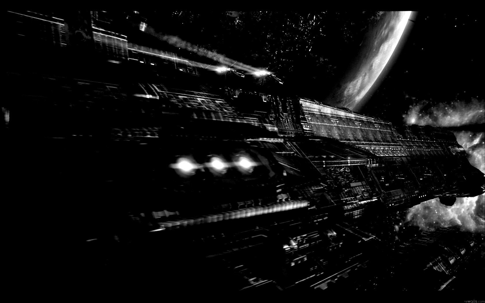 Космический корабль обои