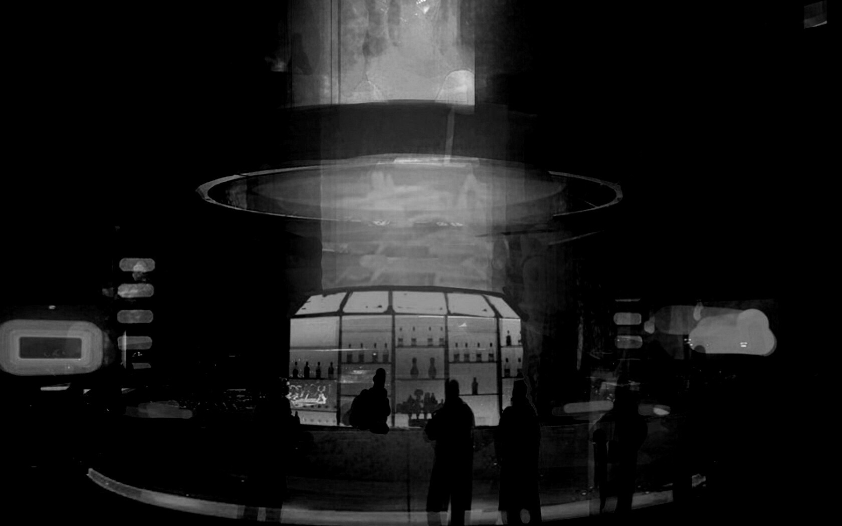 Красный бар из Mass Effect обои