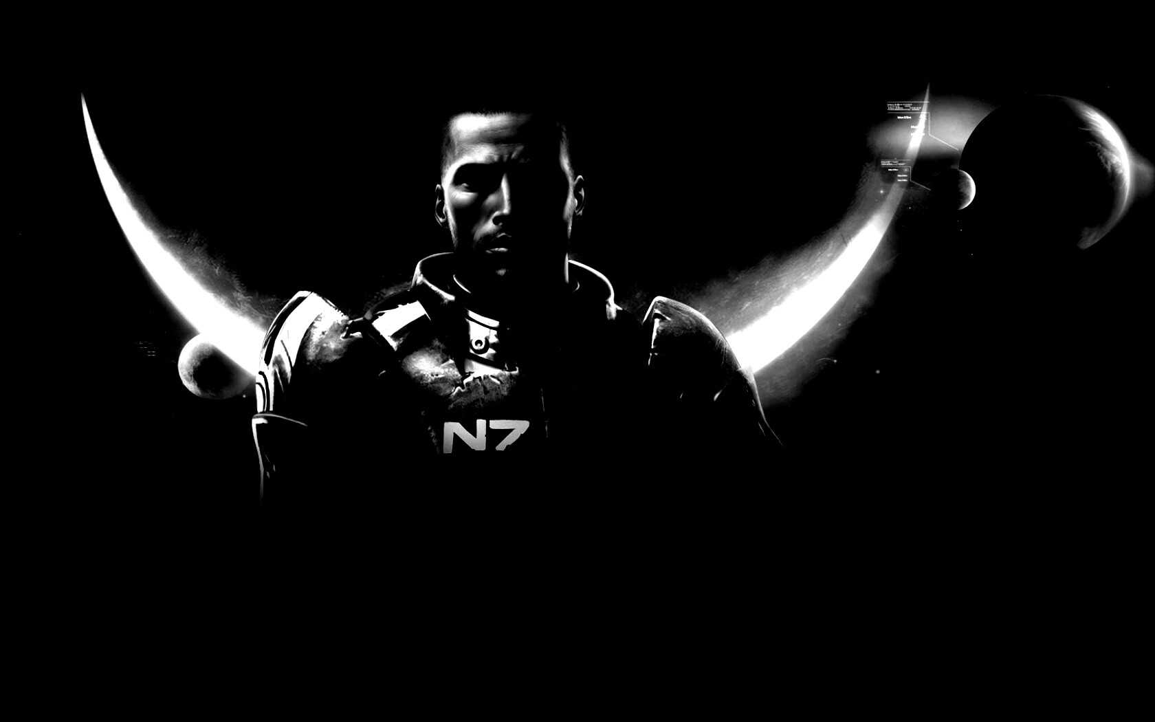 Шепард из Mass Effect обои