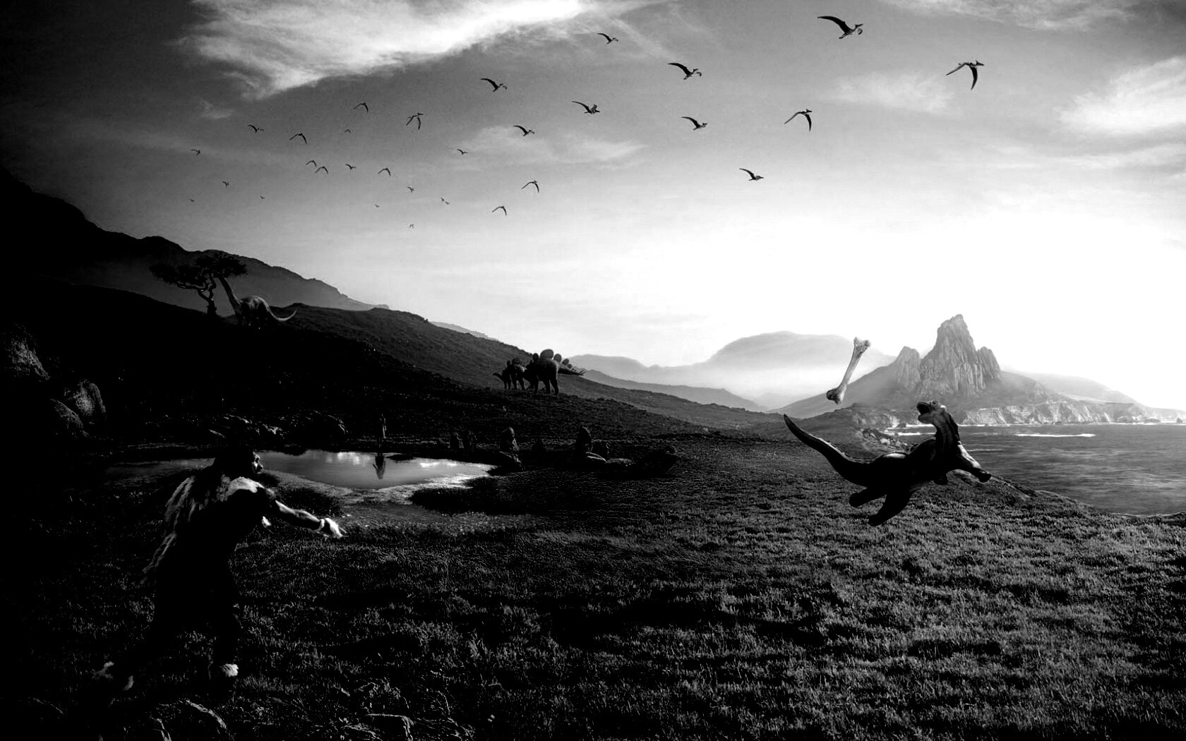 Доисторические игры обои