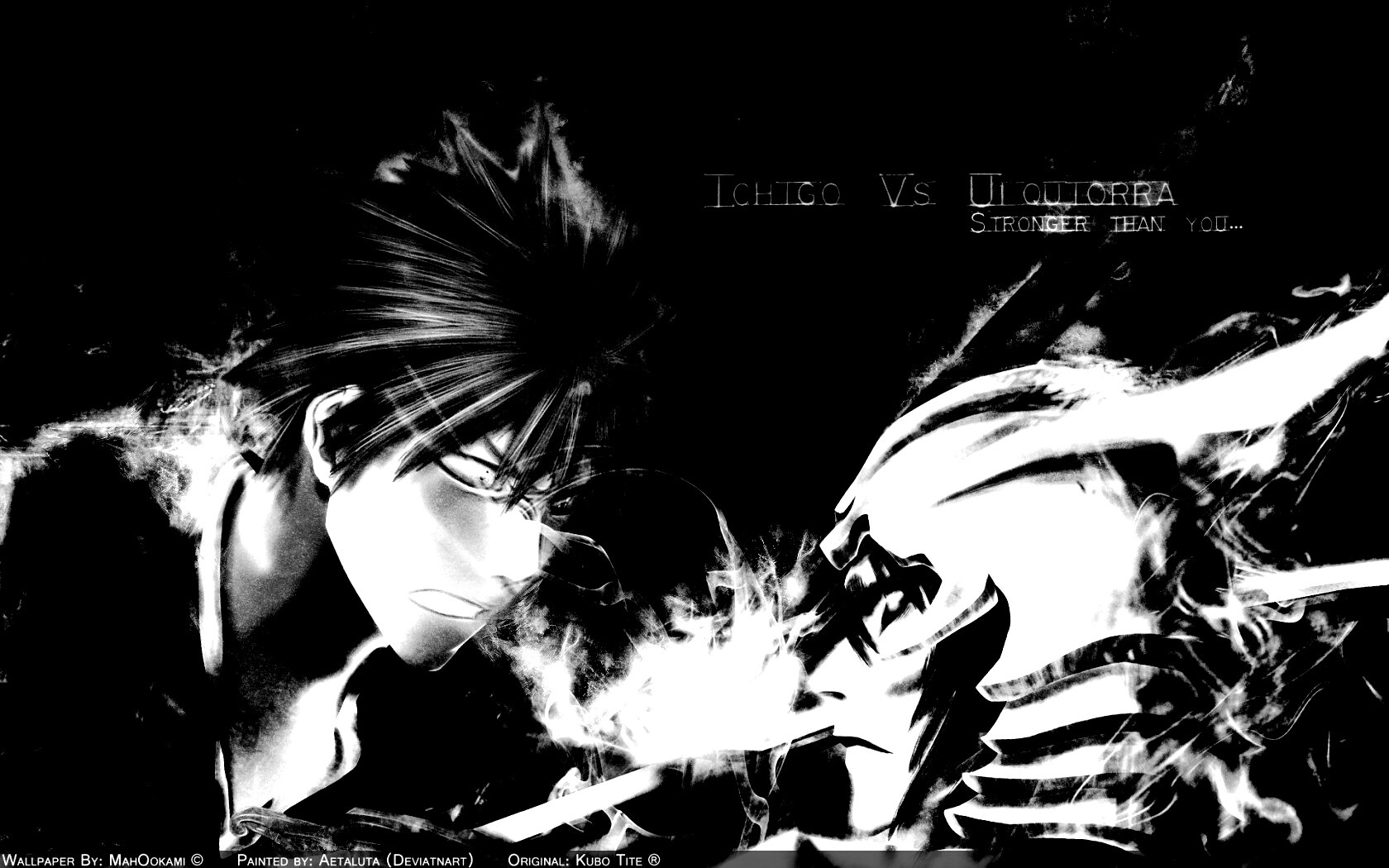 Ичиго против Улькиорры обои