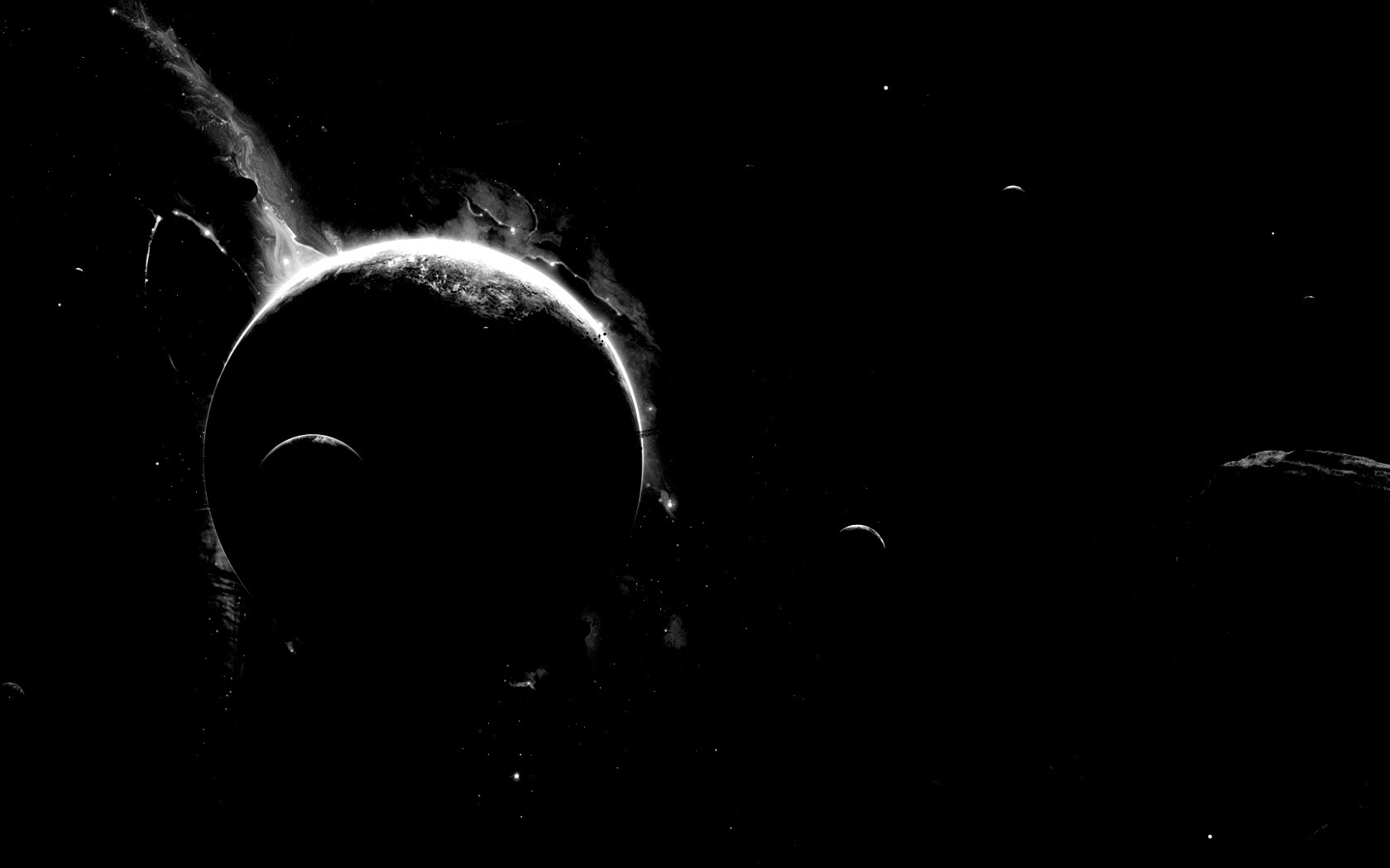 Неизвестная планета обои