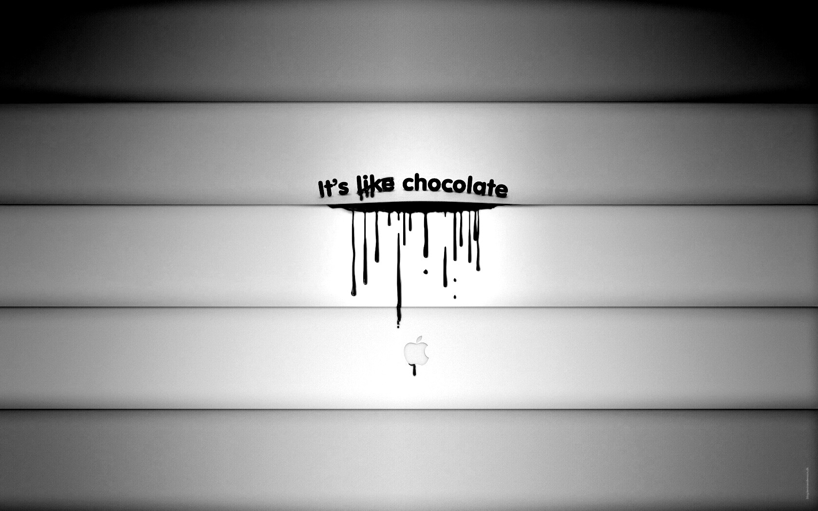 It"s not like chocolate обои