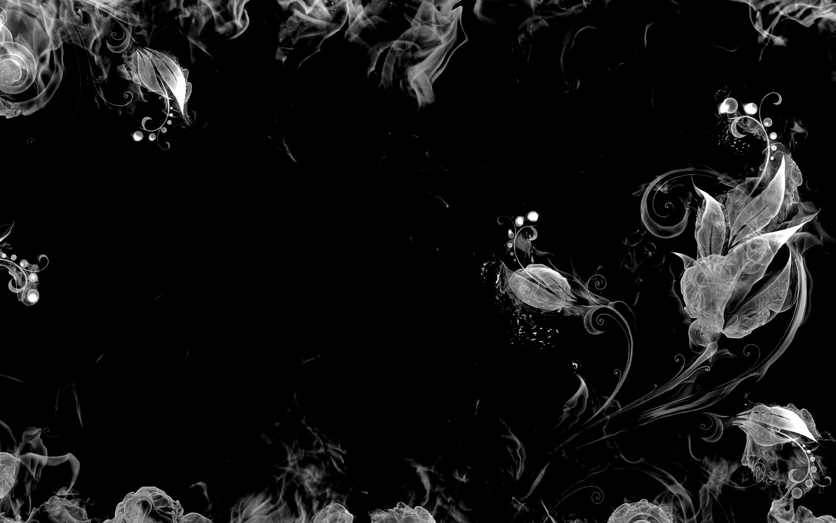 Огненные цветы обои