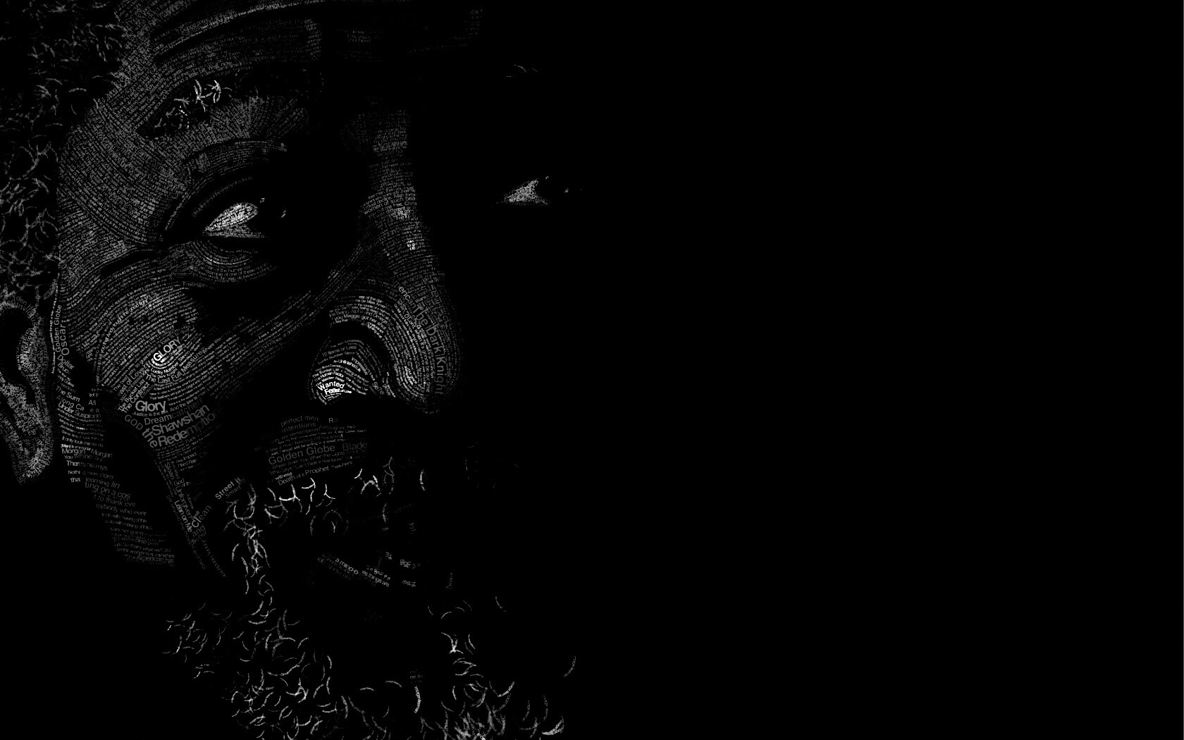 Морган Фриман — текстовый портрет обои