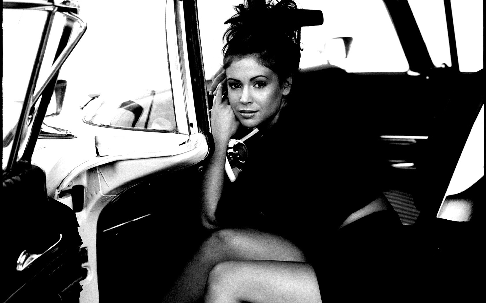 Алиса Милано обои