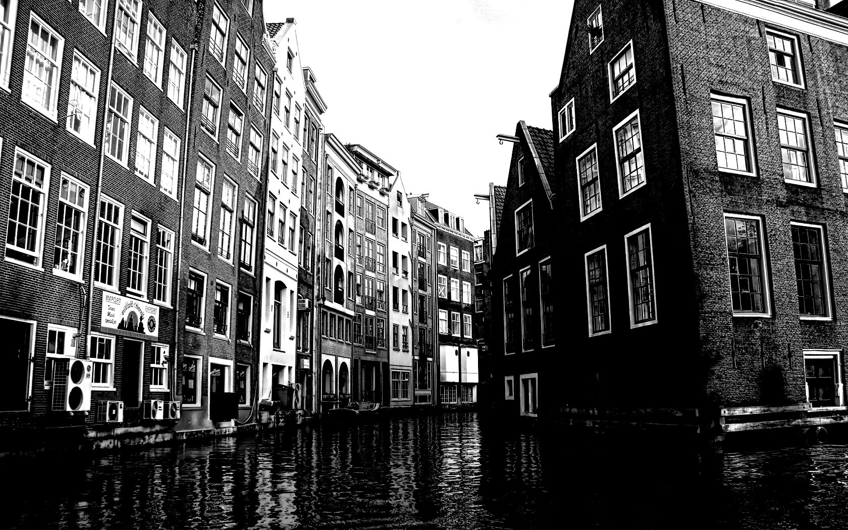 Венецианские каналы в Амстердаме обои