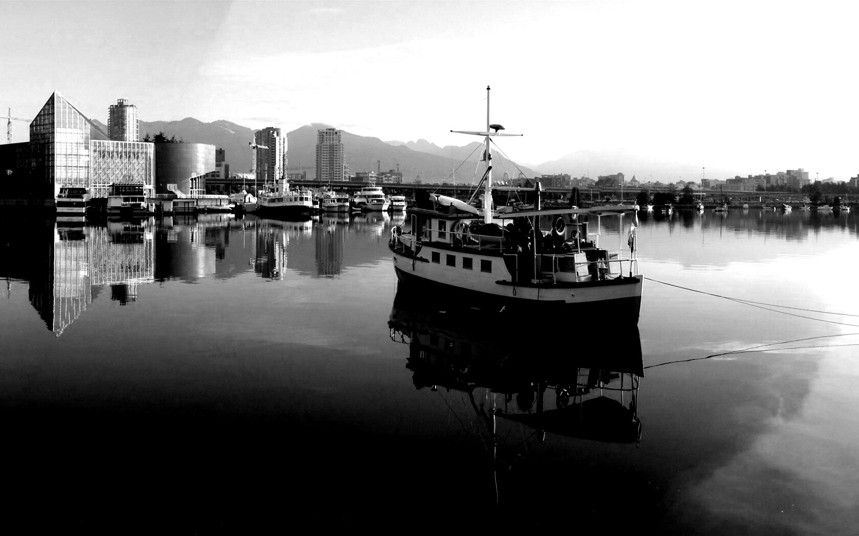 Городская панорама обои