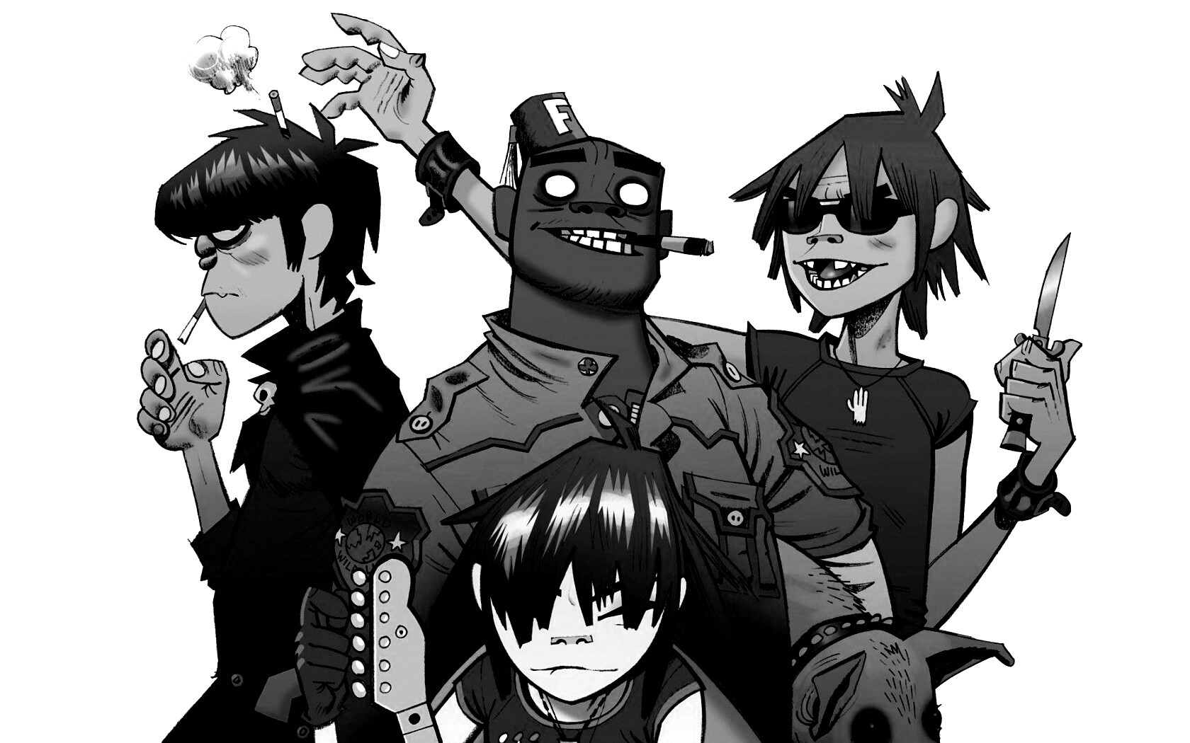 Gorillaz обои